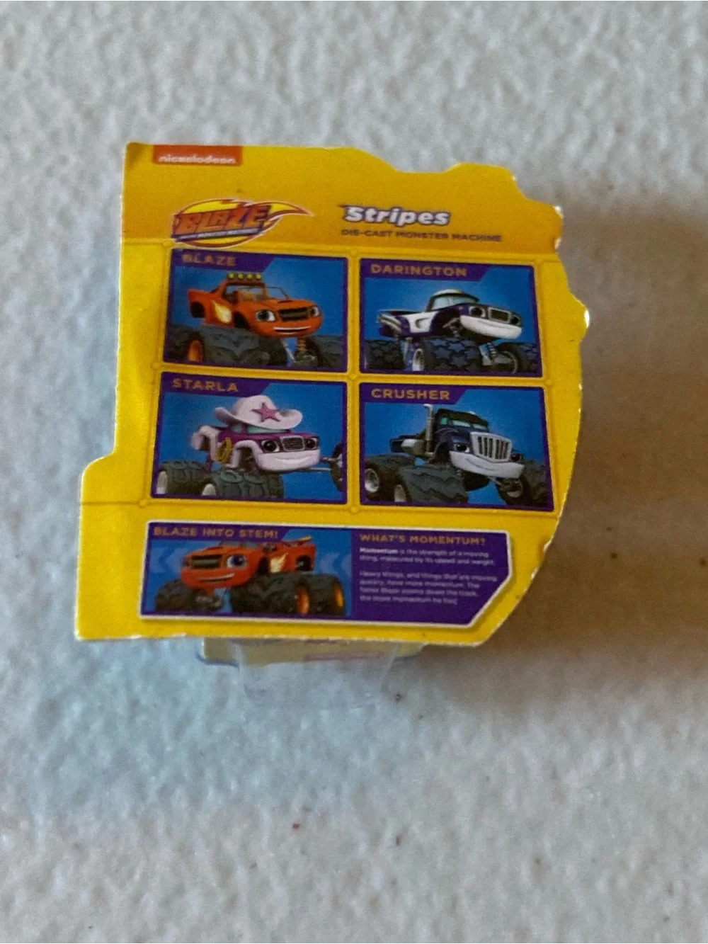 Nickelodeon Blaze and the Monster Machines Stripes Monster Truck Mini Brands